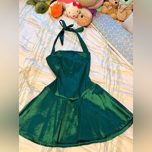 Fashion Nova Green Mini Dress